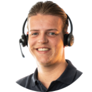 Foto van klantenservice medewerker